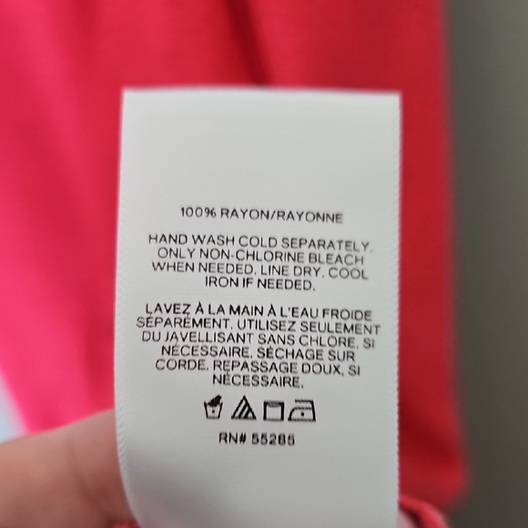 Express Flutter Sleeve Red Polka Dot High Low Ruffle Feminine Summer Dress XL - Picture 9 of 13